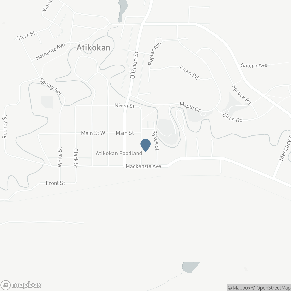 123 BURNS STREET, Atikokan, Ontario P0T 1C0